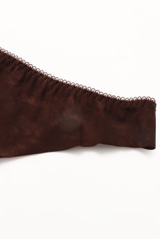 画像5: VELOUTE thong  | タンガ・Ｔバック・ブラウン | Sawren サブレン【即日発送・サイズ交換NG・メール便対象】輸入下着・高級ランジェリー  (5)