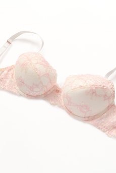 画像12: BLUSH push  | 3/4カップ・ワイヤーブラ・ピンク×クリーム | Sawren サブレン【即日発送】インポート・輸入下着・高級ランジェリー  (12)