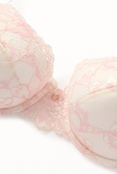 画像13: BLUSH push  | 3/4カップ・ワイヤーブラ・ピンク×クリーム | Sawren サブレン【即日発送】インポート・輸入下着・高級ランジェリー  (13)