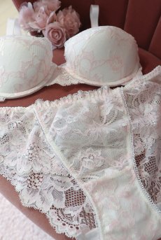 画像21: BLUSH brief  | ノーマルショーツ・ブリーフ・ピンク×クリーム | Sawren サブレン【即日発送・サイズ交換NG・メール便対象】輸入下着・高級ランジェリー  (21)