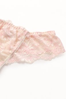 画像14: BLUSH thong  | タンガ・Ｔバック・ピンク×クリーム | Sawren サブレン【即日発送・サイズ交換NG・メール便対象】輸入下着・高級ランジェリー  (14)