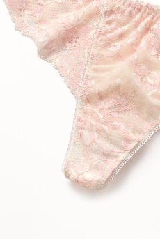 画像15: BLUSH thong  | タンガ・Ｔバック・ピンク×クリーム | Sawren サブレン【即日発送・サイズ交換NG・メール便対象】輸入下着・高級ランジェリー  (15)