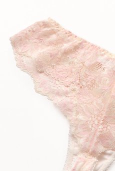 画像17: BLUSH thong  | タンガ・Ｔバック・ピンク×クリーム | Sawren サブレン【即日発送・サイズ交換NG・メール便対象】輸入下着・高級ランジェリー  (17)