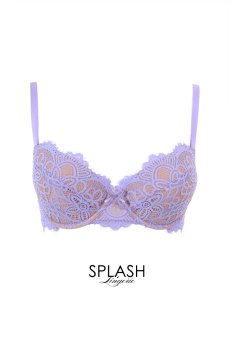 画像6: PROVENCE push  | 3/4カップ・ワイヤーブラ・パープル | Sawren サブレン【即日発送】インポート・輸入下着・高級ランジェリー  (6)