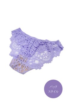 画像9: PROVENCE brief  | ノーマルショーツ・パープル | Sawren サブレン【即日発送・サイズ交換NG・メール便対象】輸入下着・高級ランジェリー  (9)