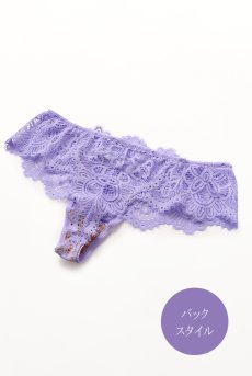 画像9: PROVENCE thong  | タンガ・Ｔバック・パープル | Sawren サブレン【即日発送・サイズ交換NG・メール便対象】輸入下着・高級ランジェリー  (9)