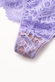 画像11: PROVENCE thong  | タンガ・Ｔバック・パープル | Sawren サブレン【即日発送・サイズ交換NG・メール便対象】輸入下着・高級ランジェリー  (11)