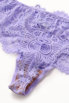 画像12: PROVENCE thong  | タンガ・Ｔバック・パープル | Sawren サブレン【即日発送・サイズ交換NG・メール便対象】輸入下着・高級ランジェリー  (12)