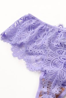 画像13: PROVENCE thong  | タンガ・Ｔバック・パープル | Sawren サブレン【即日発送・サイズ交換NG・メール便対象】輸入下着・高級ランジェリー  (13)