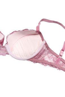 画像14: PEONY push  | 3/4カップ・ワイヤーブラ・ピンク | Sawren サブレン【即日発送】インポート・輸入下着・高級ランジェリー  (14)