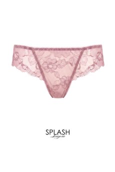 画像2: PEONY brief  | ノーマルショーツ・ピンク | Sawren サブレン【即日発送・サイズ交換NG・メール便対象】輸入下着・高級ランジェリー  (2)