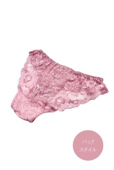 画像12: PEONY brief  | ノーマルショーツ・ピンク | Sawren サブレン【即日発送・サイズ交換NG・メール便対象】輸入下着・高級ランジェリー  (12)