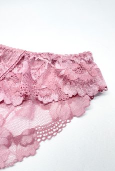 画像13: PEONY brief  | ノーマルショーツ・ピンク | Sawren サブレン【即日発送・サイズ交換NG・メール便対象】輸入下着・高級ランジェリー  (13)