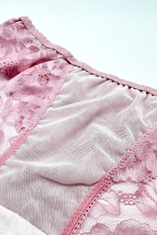 画像16: PEONY brief  | ノーマルショーツ・ピンク | Sawren サブレン【即日発送・サイズ交換NG・メール便対象】輸入下着・高級ランジェリー  (16)