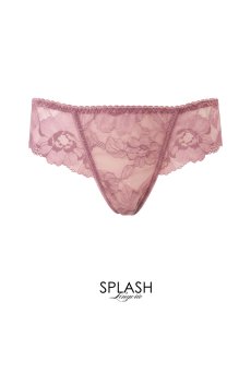 画像2: PEONY thong  | タンガ・Ｔバック・ピンク | Sawren サブレン【即日発送・サイズ交換NG・メール便対象】輸入下着・高級ランジェリー  (2)