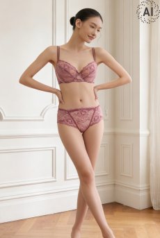 画像6: PEONY thong  | タンガ・Ｔバック・ピンク | Sawren サブレン【即日発送・サイズ交換NG・メール便対象】輸入下着・高級ランジェリー  (6)