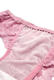 画像11: PEONY thong  | タンガ・Ｔバック・ピンク | Sawren サブレン【即日発送・サイズ交換NG・メール便対象】輸入下着・高級ランジェリー  (11)