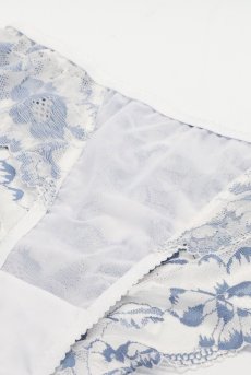 画像14: NUVOLA brief  | ノーマルショーツ・ホワイトブルー | Sawren サブレン【即日発送・サイズ交換NG・メール便対象】輸入下着・高級ランジェリー  (14)