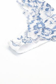 画像11: NUVOLA thong  | タンガ・Ｔバック・ホワイトブルー | Sawren サブレン【即日発送・サイズ交換NG・メール便対象】輸入下着・高級ランジェリー  (11)