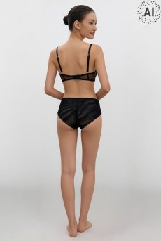 画像9: VEIL brief  | ノーマルショーツ・ブラック | Sawren サブレン【サイズ交換NG・メール便対象】輸入下着・高級ランジェリー  (9)