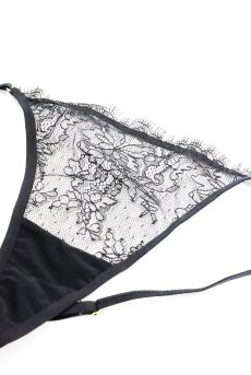 画像16: VEIL-G-string  | Gストリングショーツ・Ｔバック・ブラック | Sawren サブレン【サイズ交換NG・メール便対象】輸入下着・高級ランジェリー  (16)