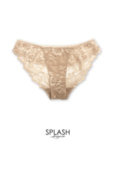 画像2: 【先行予約】NUDE brief  | ノーマルショーツ・ライトベージュ | Sawren サブレン【サイズ交換NG・メール便対象】輸入下着・高級ランジェリー  (2)