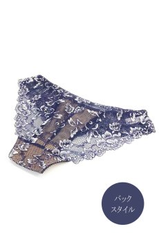 画像14: 【先行予約】OPERA-navy brief  | ノーマルショーツ・ネイビー | Sawren サブレン【サイズ交換NG・メール便対象】輸入下着・高級ランジェリー  (14)