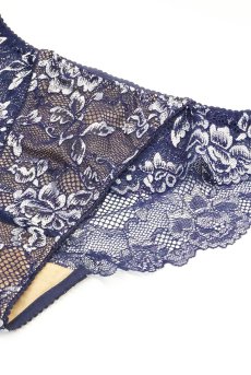 画像16: 【先行予約】OPERA-navy brief  | ノーマルショーツ・ネイビー | Sawren サブレン【サイズ交換NG・メール便対象】輸入下着・高級ランジェリー  (16)