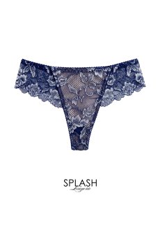 画像3: 【先行予約】OPERA-navy thong  | タンガ・Ｔバック・ネイビー | Sawren サブレン【サイズ交換NG・メール便対象】輸入下着・高級ランジェリー  (3)