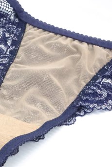 画像14: 【先行予約】OPERA-navy thong  | タンガ・Ｔバック・ネイビー | Sawren サブレン【サイズ交換NG・メール便対象】輸入下着・高級ランジェリー  (14)