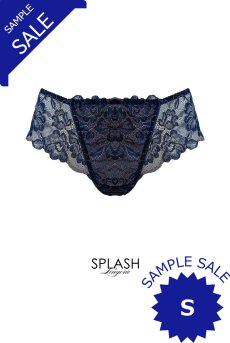 画像1: 【サンプル特別価格】Sサイズ｜LUMINIS thong  | タンガ・Ｔバック・ネイビー | Sawren サブレン※メール便対象商品※輸入下着・高級ランジェリー  (1)