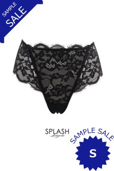 画像1: 【サンプル特別価格】Sサイズ｜ETERNA thong  | タンガ・Ｔバック・ブラック | Sawren サブレン※メール便対象商品※輸入下着・高級ランジェリー  (1)