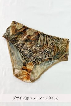 画像2: 【サンプル特別価格】Sサイズ｜LATTE brief  | ノーマルショーツ・ブリーフ・シースルー | Sawren サブレン※メール便対象商品※輸入下着・高級ランジェリー （再入荷なし） (2)