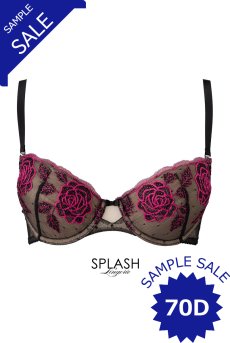 画像1: 【サンプル特別価格】70Dサイズ｜PERFECT push  | 3/4カップ・ワイヤーブラ | Sawren サブレンインポート・輸入下着・高級ランジェリー (再入荷なし) (1)