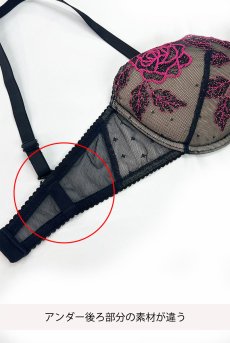 画像2: 【サンプル特別価格】70Dサイズ｜PERFECT push  | 3/4カップ・ワイヤーブラ | Sawren サブレンインポート・輸入下着・高級ランジェリー (再入荷なし) (2)