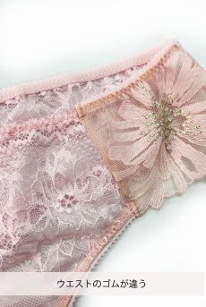 画像2: 【サンプル特別価格】Sサイズ｜EPHEMERE thong  | タンガ・Ｔバック・ベビーピンク | Sawren サブレン※メール便対象商品※輸入下着・高級ランジェリー （再入荷なし） (2)