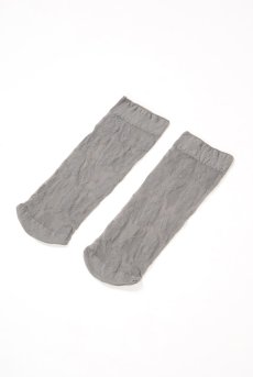 画像7: FIORE Socks grey  | ショートストッキング・花柄・グレー | Veneziana ベネチアナ【即日発送・サイズ交換NG】※2足までメール便対象※  (7)