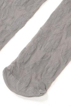 画像9: FIORE Socks grey  | ショートストッキング・花柄・グレー | Veneziana ベネチアナ【即日発送・サイズ交換NG】※2足までメール便対象※  (9)