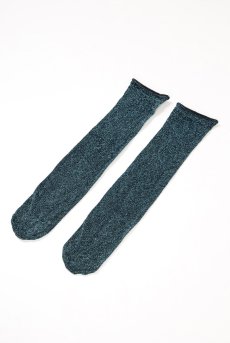 画像5: FLAVIA Socks ottanlo  | ショートストッキング・ラメ・ブルー | Veneziana ベネチアナ【即日発送・サイズ交換NG】※2足までメール便対象※  (5)