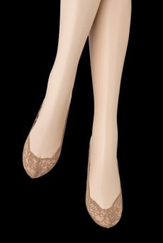 画像5: BALETTO Foot beige  | フットカバー・レース・ベージュ | Veneziana ベネチアナ【即日発送・サイズ交換NG】※2足までメール便対象※  (5)