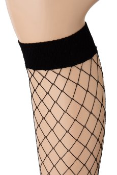 画像3: RETE GRANDI High Socks nero  | ハイソックス・網・ブラック | Veneziana ベネチアナ【即日発送・サイズ交換NG】※2足までメール便対象※  (3)