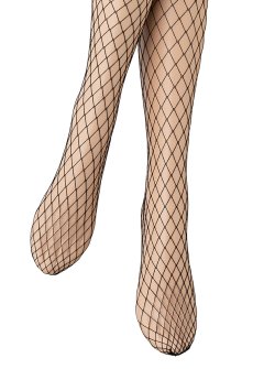 画像4: RETE GRANDI High Socks nero  | ハイソックス・網・ブラック | Veneziana ベネチアナ【即日発送・サイズ交換NG】※2足までメール便対象※  (4)