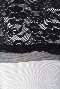 画像25: Garter Stockings 4pc SET｜1/2サイズ (日本サイズ M/L相当)｜シリコン付きガーターストッキング 履き比べセット (４点入り)｜ブラック・ベージュ｜20デニール・60デニール｜レッグガーターベルト付きギフトBOX入り｜Veneziana ベネチアナ【即日発送・サイズ交換NG】 (25)