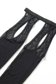 画像9: STRIPPANTE RIGA  | サスペンダーストッキング 20デニール・バックシーム柄・黒 | Veneziana ベネチアナ【即日発送・サイズ交換NG・メール便対象】  (9)