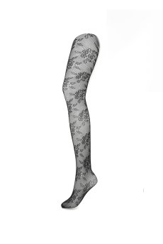 画像3: GIA nero  | 網タイツ ・花柄・ブラック | Veneziana ベネチアナ【即日発送・サイズ交換NG・メール便対象】  (3)