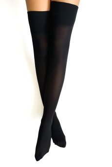画像3: DORA 40 Zak nero  | ニーハイタイツ・無地・ブラック・40デニール | Veneziana ベネチアナ【即日発送・サイズ交換NG・メール便対象】  (3)