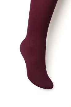 画像4: DORA 40 Zak bordeaux  | ニーハイタイツ・無地・ボルドー・40デニール｜ Veneziana ベネチアナ【即日発送・サイズ交換NG・メール便対象】  (4)