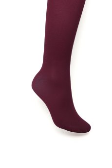 画像5: DORA 40 Zak bordeaux  | ニーハイタイツ・無地・ボルドー・40デニール｜ Veneziana ベネチアナ【即日発送・サイズ交換NG・メール便対象】  (5)