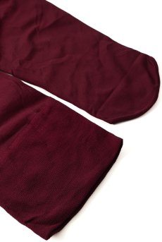 画像6: DORA 40 Zak bordeaux  | ニーハイタイツ・無地・ボルドー・40デニール｜ Veneziana ベネチアナ【即日発送・サイズ交換NG・メール便対象】  (6)