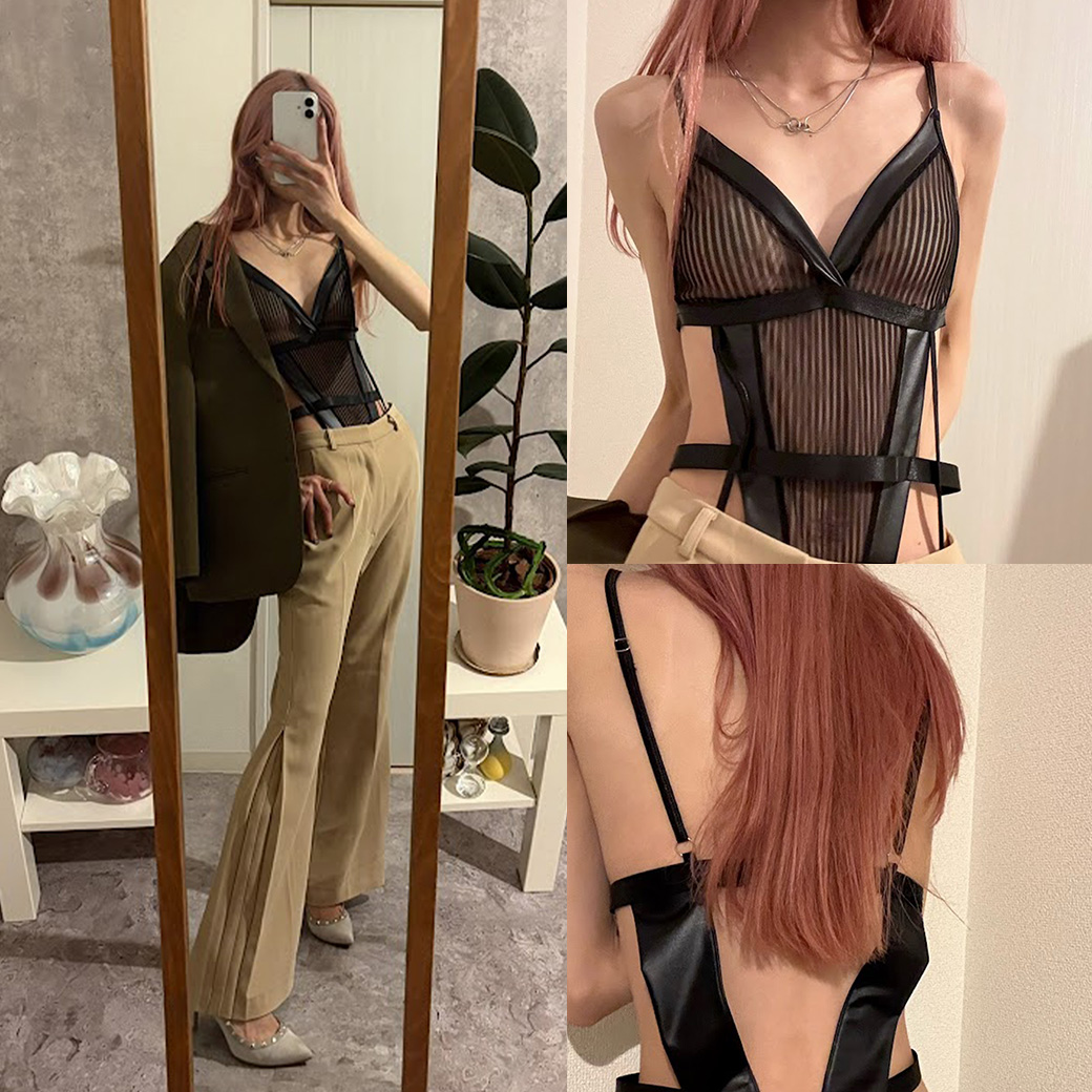 スタッフが着てみた！Sexyランジェリー福袋でつくるランジェリーコーデ
｜スタッフおすすめをクローゼットから！SPLASH